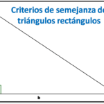 Criterios de semejanza de triángulos rectángulos